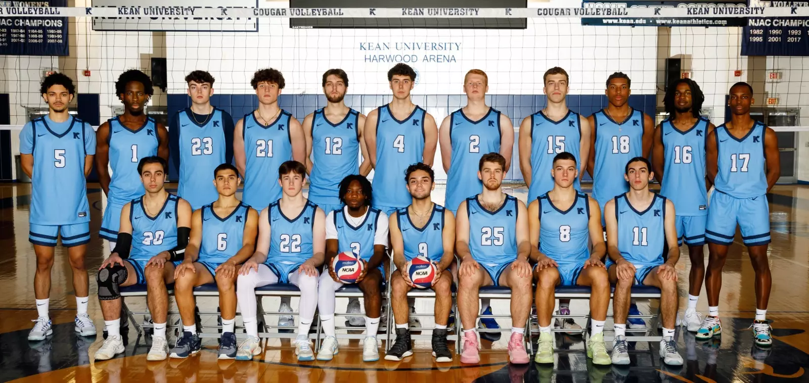 Kean men's volleyball team